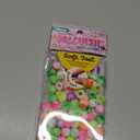 Donna Kids Jellyish Marble Hair Beads – 14mm Soft Silicone Bead with Threading Tool – Pain-Free, Noiseless Beads for Braids & Ponytails – Tangle-Free Design