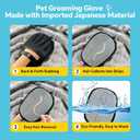 Pet Hair Removal Set, Roller Pet Hair Remover, Pet Hair Removal Glove for Dogs & Cats, Pet Fur Remover for Clothing, Couch, Carpet, Car Seat, Pet Hair Removal Tool -I White