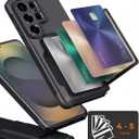 for Samsung Galaxy S26 Ultra Case Wallet with Card Holder (4-5Cards),[RFID Blocking][Kickstand][Military Drop Protection] Full Camera Protection Wallet Case for Samsung S26 Ultra Black