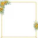 Wokceer Wedding Arch Backdrop Stand Square 8 x 8 FT Wedding Arches for Ceremony Metal Balloon Arch Frame for Wedding Birthday Party Garden Arbor Anniversary Event Decor (Gold)