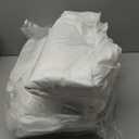 10 Pack White Round Tablecloths, 120 Inch Stain Resistant and Wrinkle Polyester Fabric Washable Table Clothes Cover for Kitchen Dining, Wedding, Reception Banquet, Birthday Party, Buffet Restaurant