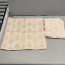 DFXSZ Christmas Tree Pillow Covers 18x18 inch Set of 2 Christmas Decoration Beige Soft Plush Faux Fur Jacquard Throw Pillows for Bedroom Sofa Holiday Festivals Winter Home Decor PTK006C18