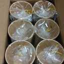 300 Pack 3 oz Paper Cups, Disposable Kraft Small Bathroom Cups 3 Ounce, Hot/Cold Beverage Cups for Home, Kitchen, Party