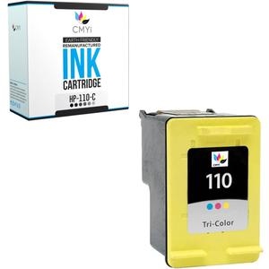 110 Color Replacement Ink Cartridge for HP PhotoSmart A310, A311, A314, A316, A320, A430, A432, A433, A434, A436, A440, A441, A442, A444, A445, A446, A447, A448 Printer