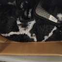 ONASAR Area Rugs for Bedroom Living Room, Fluffy 4x6 Black and White Rug, Geometric Shaggy Plush Bedside Indoor Floor Carpet for Nursery Kids Teens Girls Boys Dorm Home Office Decor