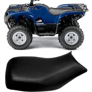 G-PLUS Seat Cover Compatible with Yamaha Grizzly 700 2007 2008 2009 2010 2011 Seat Protector Cover Black Leather