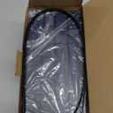 intelamp Solar Outdoor Lights,6000mAh Motion Sensor with Dual Sensors,Waterproof Solar Flood Lights 270Wide Angle for Outside with 3 Modes