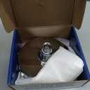 Delta 6-Setting Chrome Shower Head with High Pressure Spray, 6 Inch Round Shower Head, Showerheads, 1.75 GPM Flow Rate, Chrome 52535