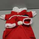 NACOCO Pet Christmas Costumes Dog Suit with Cap Santa Claus Suit Dog Hoodies Cat Xmas Costumes (Red, XL) (Pack of 1)