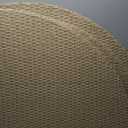 Outdoor Patio Rattan Round Daybed with Retractable Canopy, Wicker Furniture Clamshell Sectional Seating Sunbed with Removable Cushions and 4 Pillows for Patio Backyard Porch,Beige