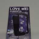 LOVE MEI Military Rugged Case for Samsung Galaxy S25 Ultra, with Tempered Glass Screen Protector, Shockproof Dustproof Scratch Proof Hybrid Metal and Silicone Gel Heavy Duty Full Body Cover (Black)