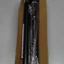 Tension Shower Curtain Rod 31-55 Inches Non-Slip Shower Rod Tension Mounted No Drill Black Shower Curtain Rods Spring Tension Rod Adjustable Tension Curtain Rod for Windows Bathroom, Black, 31"-55"