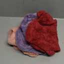 Idepet Fleece Sweater 3 Pack, Velvet Puppy Clothes Fuzzy Cat Apparel Soft Dog Outfits Thermal Clothing Fall Winter Pet Coat for Small Dogs (Medium, 3 pcs PKWDPP)