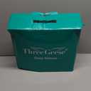 Three Geese Luxury Down Feathers Fiber Comforter King Size - 750 Fill Power All Season Down Duvet Insert, Ultra-Soft Hotel Collection Bedding Comforter, Baffle-Box Design - Noiseless - Lightweight.