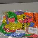 LEEZZIZZ 30Pcs Punch Balloons, Thickened Neon Punching Balloon Heavy Duty Party Favors for Kids with Rubber Band Handle, Bouncy Balls for Birthday Weddings Goodie Bag Stuffer Supply