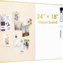 Dry Erase Cork Board Combo, 18" x 24"