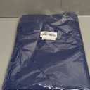 Cloth Placemats Set of 6, Cotton Linen Blend Machine Washable Durable Linen Table Mats, Heat Resistant Placemats Wrinkle Free Place Mats for Dining Table, Easy to Clean (Navy Blue, 6)