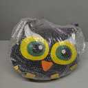 Halloween Decorations Outside Lighted Owl - HOYECHI Outdoor Halloween Decor Owl 1.66FT, Light Up 3D Owl with 50 LED Lights, Ground Stakes, Extension Cord, for Front Yard Porch Gardens Lawns Party