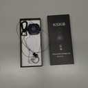 EMS, EMT, Paramedic/Medic Heavy Duty Medical Badge Reel Star of Life. 360 Swivel Carabiner Clip. 32.5 Steel Cable/Rope with Key Ring & ID Strap. 8 oz Weight (Blue)