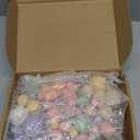 108 Pcs Balls Cake Topper DIY Cupcake Insert Foam Balloons for Cake Baking Wedding Anniversary Birthday Decoration(Vivid Colors,Multi Sizes)