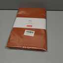 maxmill Jacquard Square Tablecloth Stain Resistant Waterproof Wrinkle Resistant Washable Soft Table Cloth, Decorative Fabric Table Cover for Dining Room, Indoor and Outdoor Use, 52 x 52 Inch, Rust