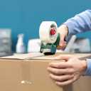 Duck Brand Standard Packaging Tape Refills - 4 Extra Long Rolls of Clear Packing Tape - Shipping, Mailing and Moving Supplies - 3" Core - 1.88 Inch x 100 Yards - Clear (240593)