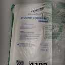 GlobalRoll Island Dressing Bordered Gauze 4"x10", 50 Individually Packed Non-Stick Pad in Center with Adhesive Border,Soft Absorbent Medical Grade Dressing Gauze Pad for Wound Care and First Aid