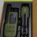 Jugbow Dog Shock Collar - 4500FT Dog Training Collar with Remote, IPX8 Waterproof Electric Dog Collar with 4 Training Modes, Security Lock, Rechargeable eCollar for 10-120lbs Small Medium Large Dogs (Green 1 Pack)