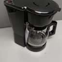 BLACK+DECKER 12-Cup Coffee Maker with Easy On/Off Switch, Easy Pour, Non-Drip Carafe with Removable Filter Basket, Vortex Technology, Black