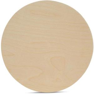 Wood Circles 12 inch, 1/4 Inch Thick, Birch Plywood Discs, Pack of 25 Unfinished Wood Circles for Crafts, Wood Rounds by Woodpeckers