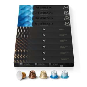 Nespresso Capsules Original Line, Barista Variety Pack, 100-Count Espresso Coffee Pods