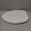 Bemis 70 Durable Plastic Toilet Seat, Round, White