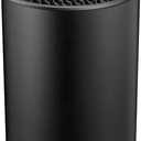 5.5 Steak Knife Block Holder without Knives - Kitchen Steak Knife Storage Block Stand only - Space Saver Large Volume Steak Knives Organizer, Detachable for Easy Cleaning - Black