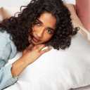 Kitsch Satin Pillowcase with Zipper for Hair & Skin, Softer Than Silk Pillow Cases Queen Size Set of 2, Wrinkle-Free, Smooth and Cooling Satin Pillow Covers, Standard Size 19"x26" - Ivory, 2pcs