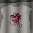 Western Cowgirl Rodeo Disco Retro Bachelorette Party T-Shirt, S