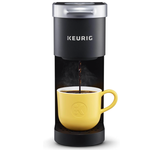 Keurig KMini Single Serve KCup Pod Coffee Maker, 6 to 12oz Brew size, with Cord Storage, Perfect for Small Spaces, Black