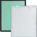 Filter Replacement Compatible with PURO XYGEN P500 Air Purifier, Vegebe 4-in-1 True HEPA Filter Compatible with KVV Sdf 001 002 HEPA Air Purifier, 1 Pack