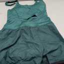 Wenlia Women Workout Romper Onesie with Padded Bras Sleeveless One Piece Outfits Shorts Atheletic Running Jumpsuit Clothes.Large