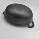 Cast Iron Wok with Handles, Grilling Wok, Use in the Oven, on the Stove, or on the Grill (8 inch)