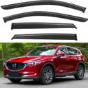 Window Visors Rain Guards Shield for 2017-2025 Mazda CX5, Out-Channel Window Vent Wind Deflectors Visors Shades for 17-25 CX-5