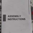 HUANLEGO 6-Drawer Wooden Chest of Drawers with Metal Handles , Black