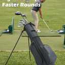 Dragon Tiger Vista 3-Way Lightweight Sunday Golf Bag for Par 3 Rounds