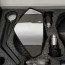 FENRIR CNC Aluminum Alloy Cafe Racer Black Motorcycle Bar End Mirrors Side 22MM 7/8" Inch Handlebar Mirror Universal Rear View For M8/M6 Standard Super Sport Naked Street Bike Cruiser Scooter Minimoto