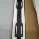 12" Valet Rod for Closet Pull Out (1 Pack, Black)