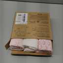 3-Pack Organic Baby Swaddle Sleep Sacks - Swaddles for Newborns, Infant 0-3 Months, Baby Girls, Boys, Soft & Snug Newborn Sleep Sack, Nursery Swaddling Blankets (Blossom)