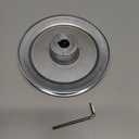 AB600-5/8 Single Groove Web Sheaves,v Belt Pulley 5/8" bore 6 OD,Motor Pulley Carbon Steel for A B 5L 4L V-Belts