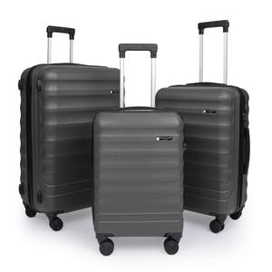 Cotpoly Home BABIL 3 Piece Luggage Set, ABS Hardside Suitcase Set with Spinner Wheels, TSA Lock, Lightweight Triplet Travel Luggage, 20/24/28 Inch Carry On and Checked Bags (Red)