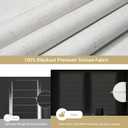No Tools No Drill Roman Shades, Cordless Blackout Roman Blinds for Windows, Room Darkening Window Shades, Smooth Push & Pull, Easy to Install, Beige, 30" W 48" H