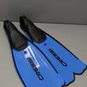 Cressi Adult Snorkeling Full Foot Pocket Fins, Good Thrust, Light Fin, Rondinella: designed and made in Italy (US Man 5/6 | US Lady 6/7 | EU 37/38, Blue)