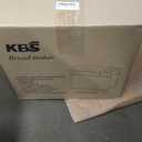 KBS Pro Stainless Steel Bread Machine, 2LB 17-in-1 Programmable XL Bread Maker with Fruit Nut Dispenser, Nonstick Ceramic Pan& Digital Touch Panel, 3 Loaf Sizes 3 Crust Colors, Reserve& Keep Warm Set